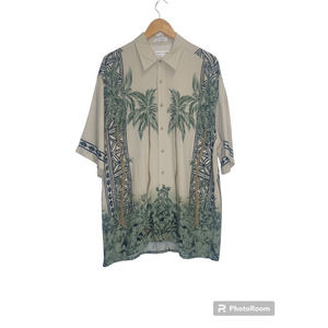 Men's Pierre Cardin Tropical Vacation Shirt‎ size Large